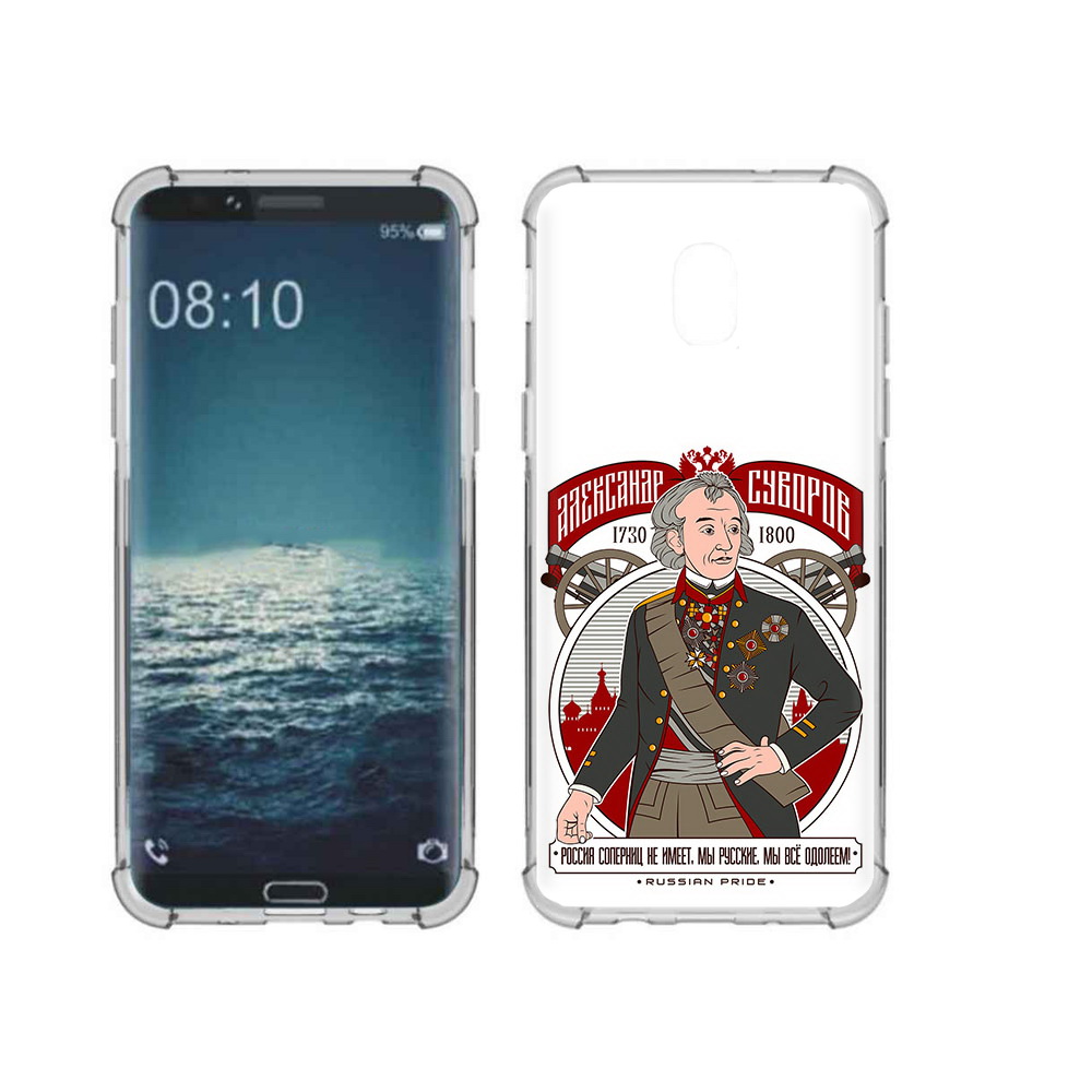 

Чехол MyPads Tocco для Samsung Galaxy J3 Суворов (PT226926.574.164), Прозрачный, Tocco