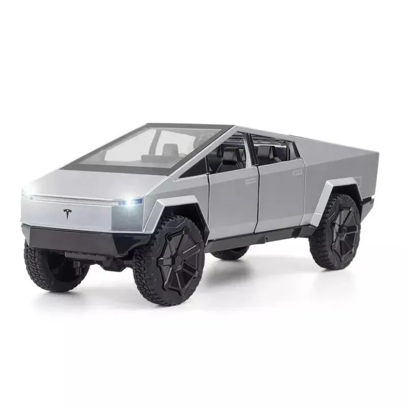 

Модель автомобиля Tesla Cybertruck в масштабе 1 32, Серый, Cybertruck
