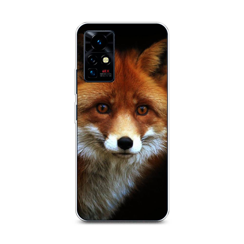 

Чехол на Infinix Zero X Pro "Лиса 2", Оранжевый;черный;серый, 3101150-1