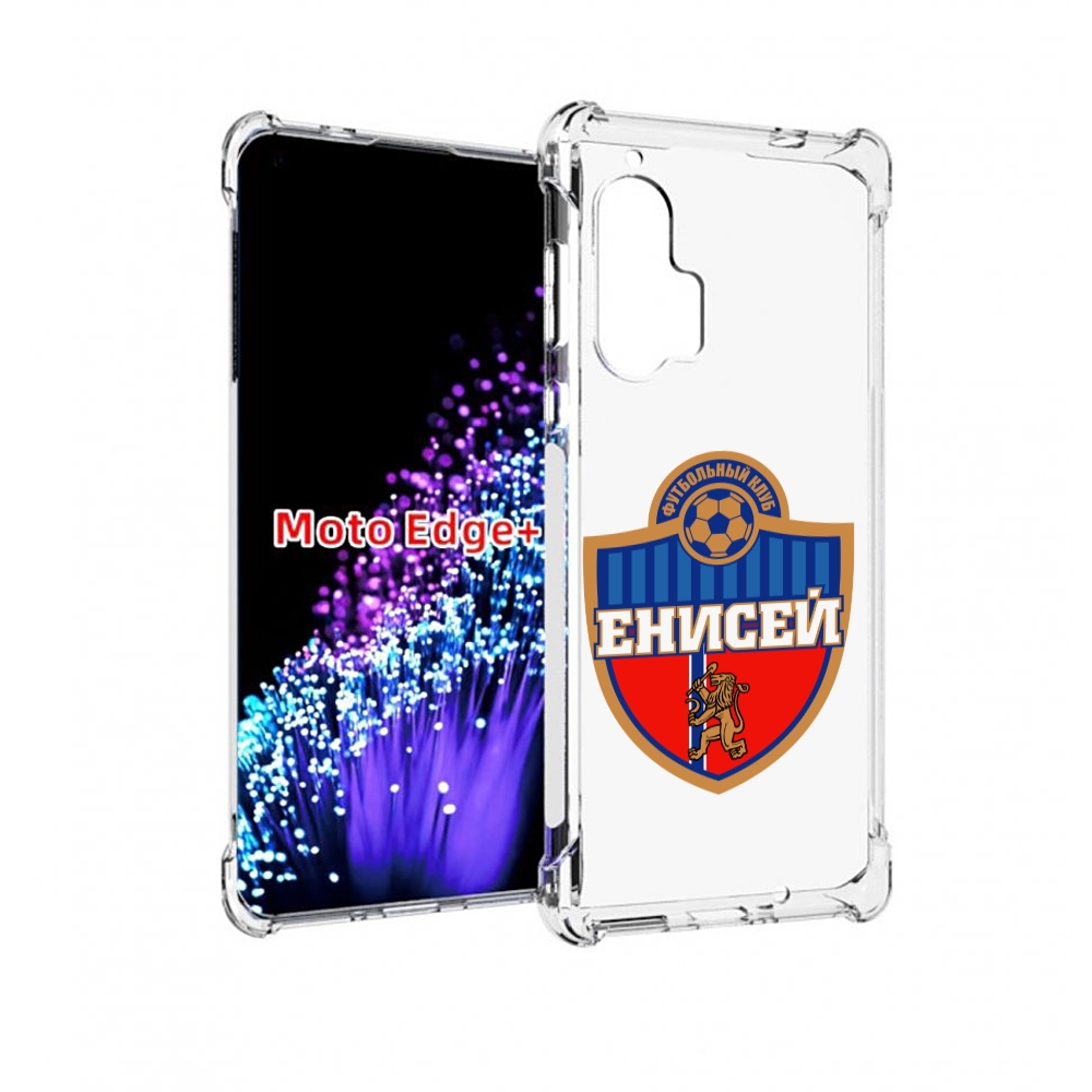 

Чехол MyPads фк енисеи красноярск для Motorola Edge+ Plus, Прозрачный, Tocco