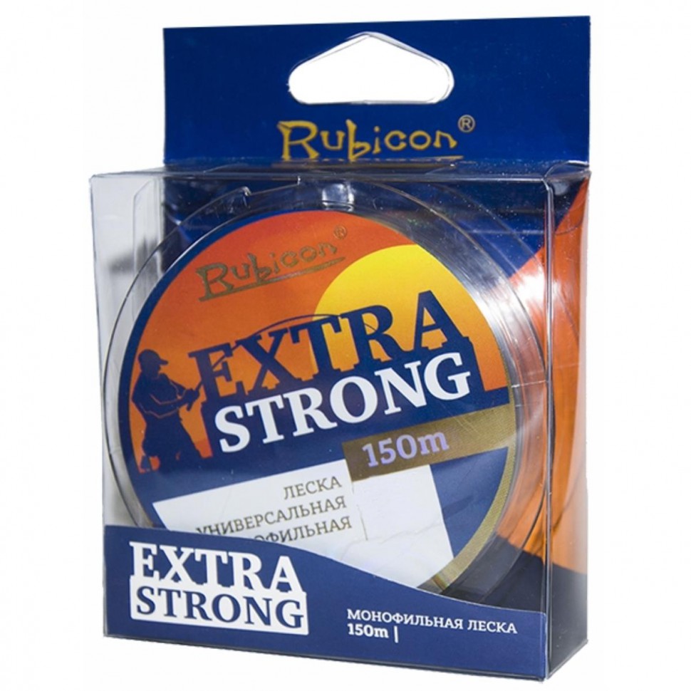 

Леска монофильная Rubicon Extra Strong 0,5 мм, 150 м, 24,9 кг, light gray, Серый, Extra Strong