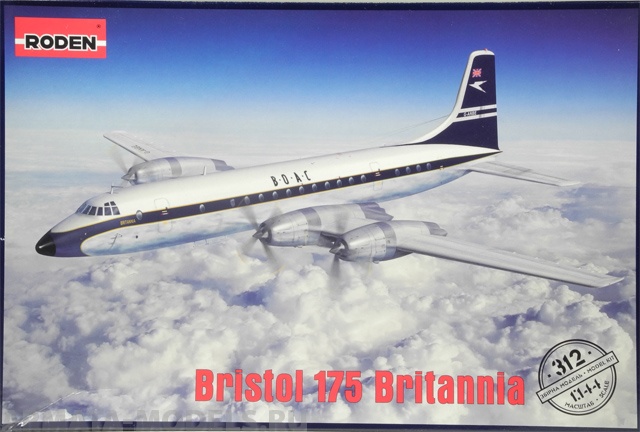 Rod312 Самолт Bristol 175 Britannia