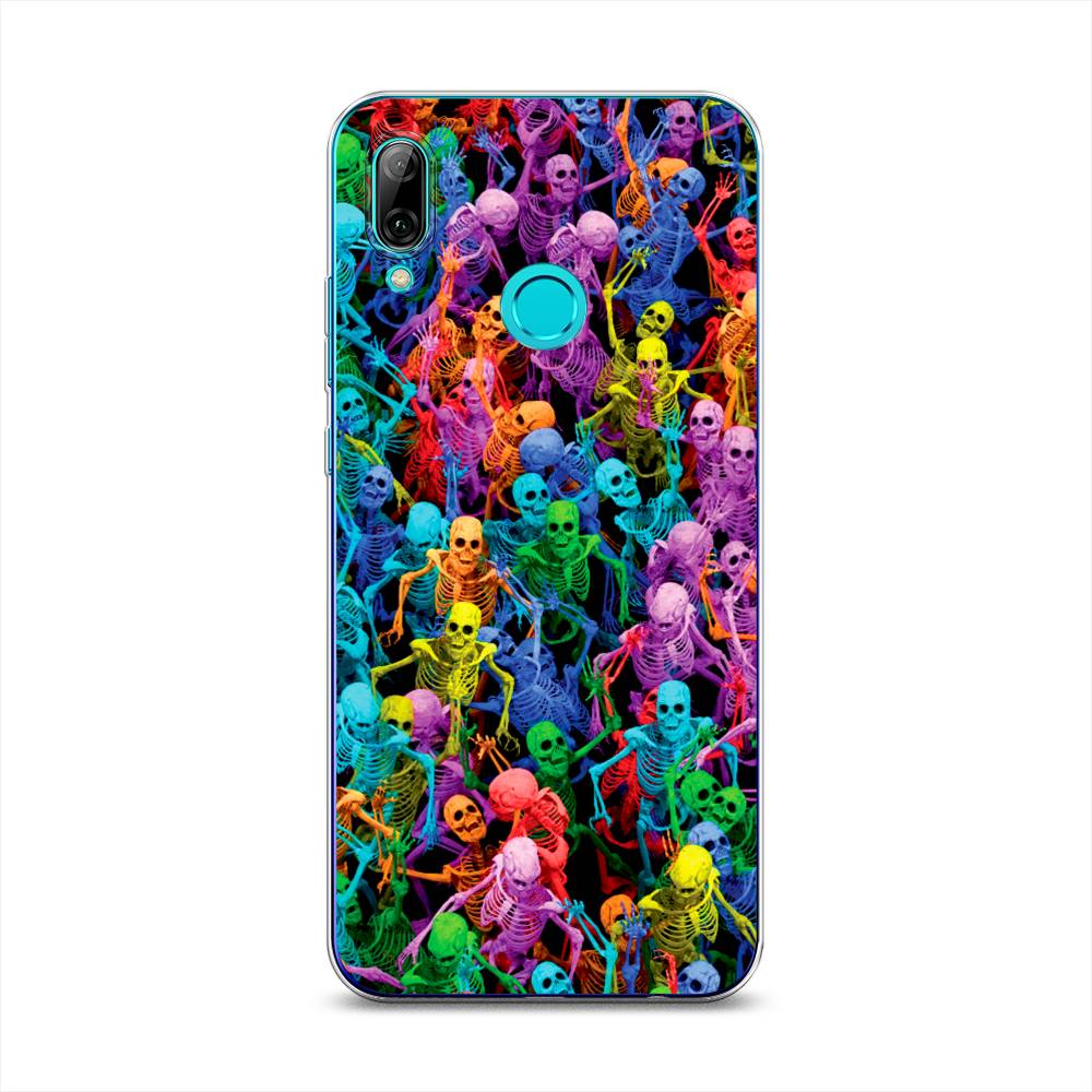 

Чехол на Honor 10 Lite "Вечеринка скелетов", Фиолетовый;желтый;оранжевый, 67250-6