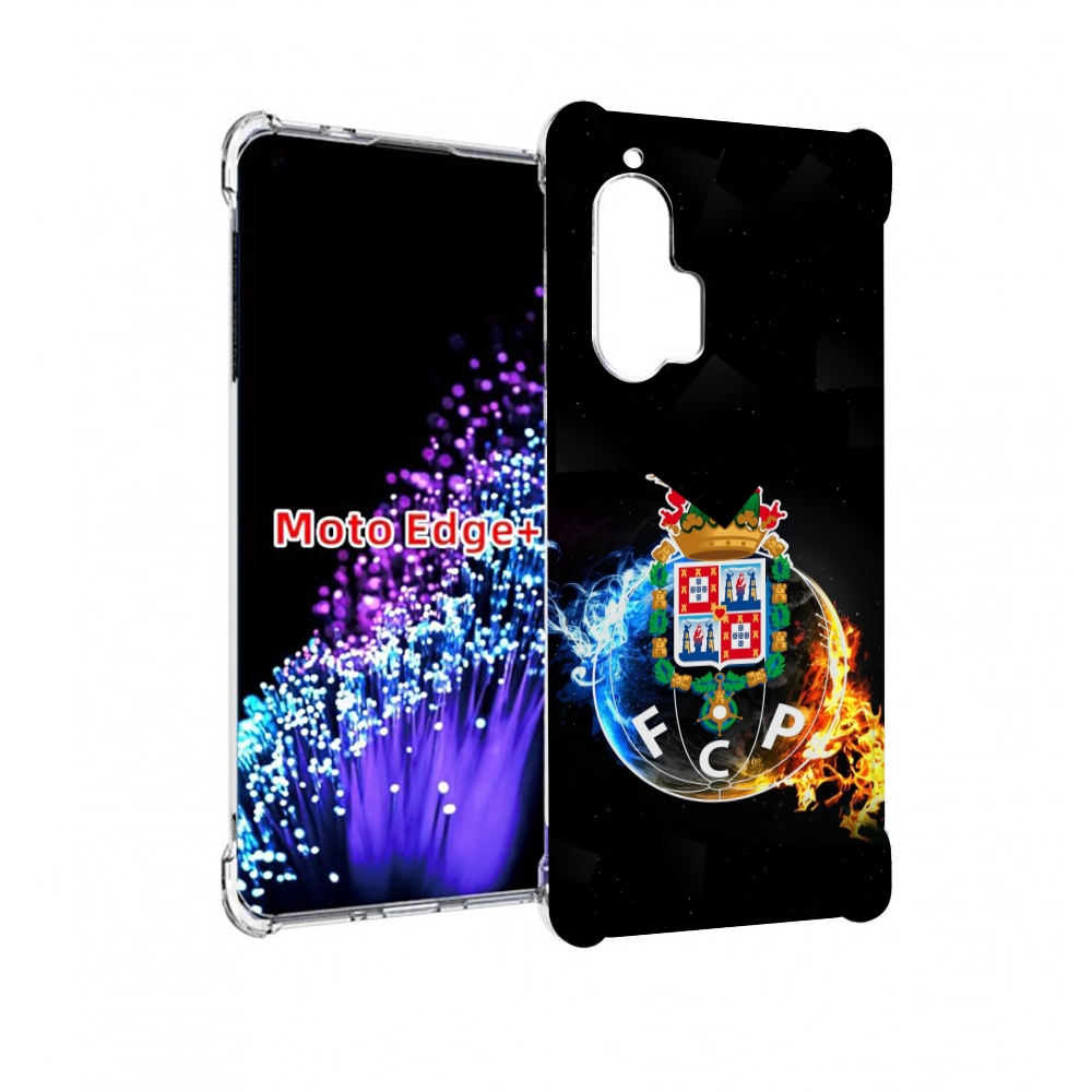

Чехол MyPads фк порту для Motorola Edge+ Plus, Прозрачный, Tocco