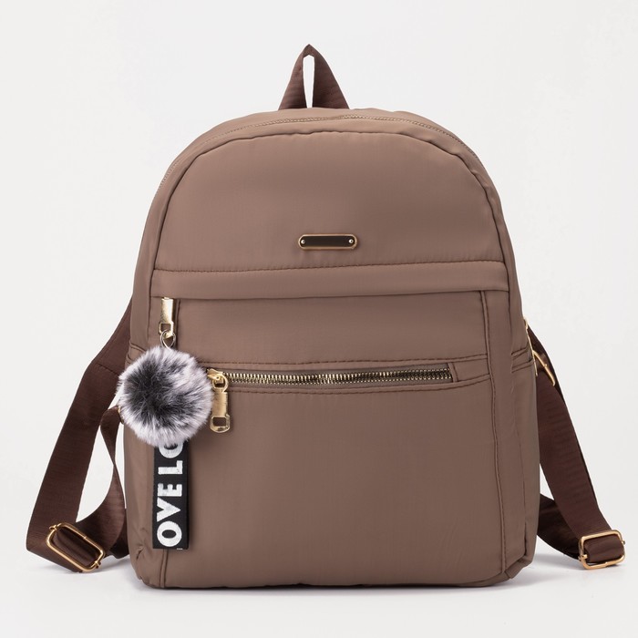 

Рюкзак женский NoBrand 7345672, коричневый, 7345672