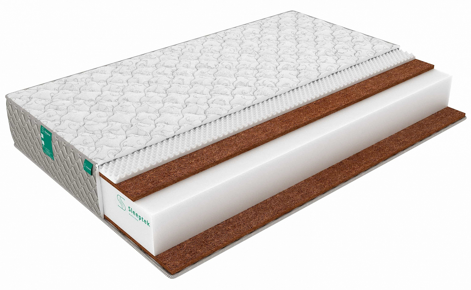 

Матрас Sleeptek Mono Relax DuoStrong 22 145х215, Бежевый;белый;серый;серебристый, Mono Relax DuoStrong 22