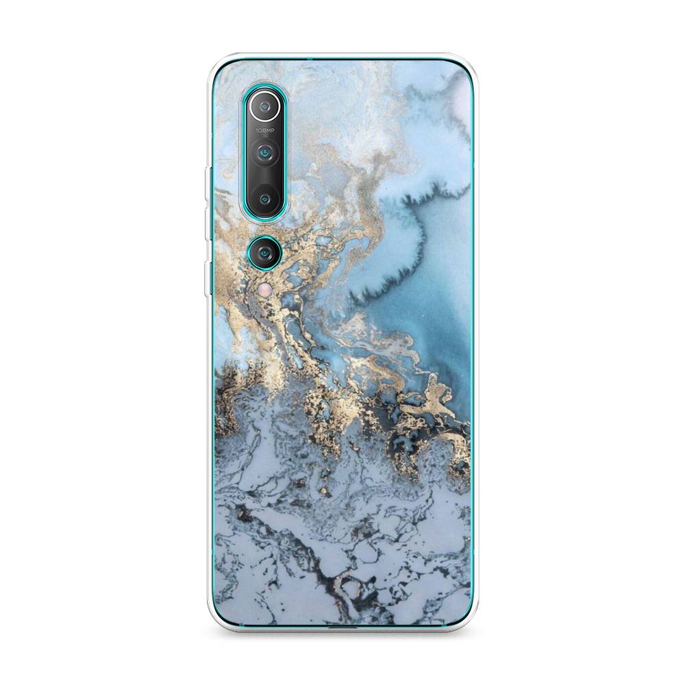 

Чехол Awog на Xiaomi Mi 10 Pro "Морозная лавина синяя", Разноцветный, 37850-3