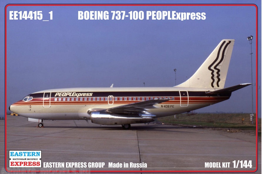 

ЕЕ14415_1 Авиалайнер Б-731 PeoplExpress