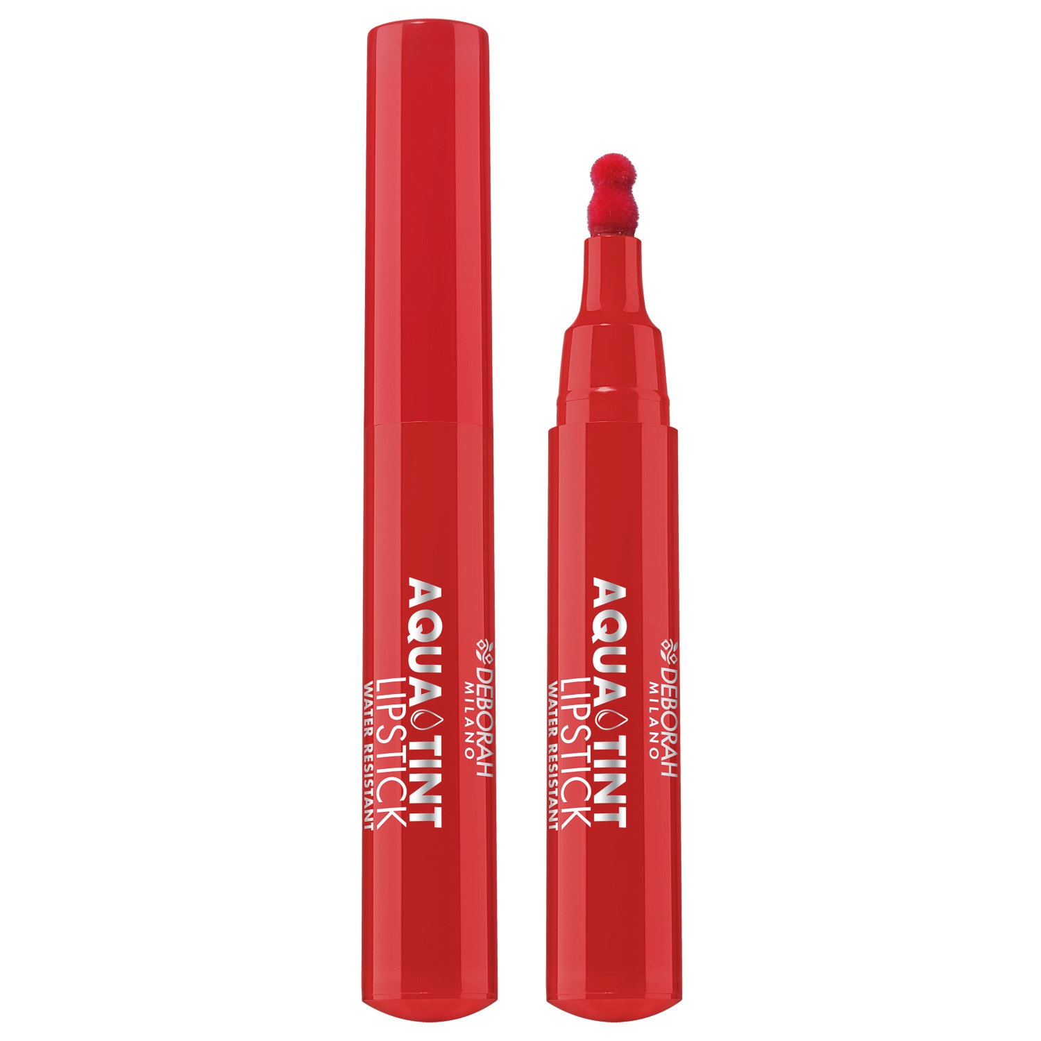 Тинт для губ Deborah Milano Aqua Tint Lipstick 2.5 г 2 шт тинт для губ deborah milano aqua tint lipstick 05 глубокий красный 2 5 г