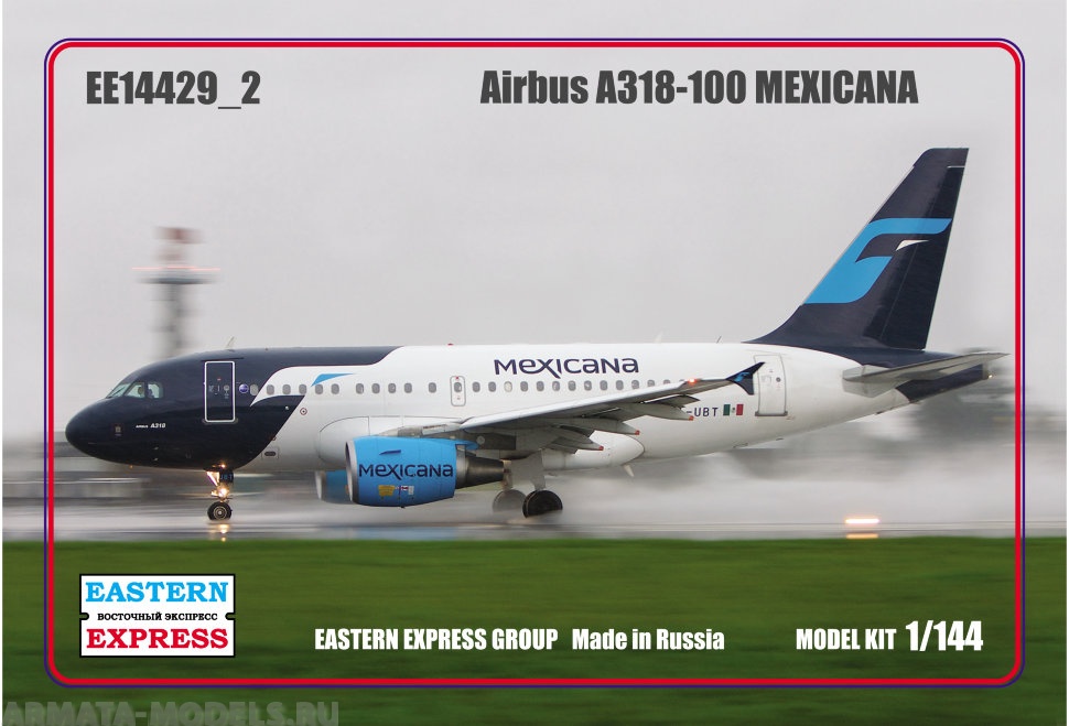 

ЕЕ14429_2 Авиалайнер A-318 Mexicana