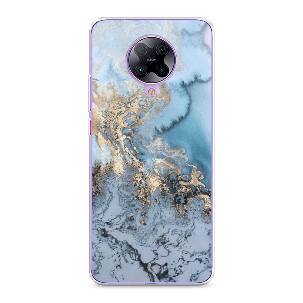 

Чехол Awog на Poco F2 Pro/Redmi K30 Pro "Морозная лавина синяя", 37050-3