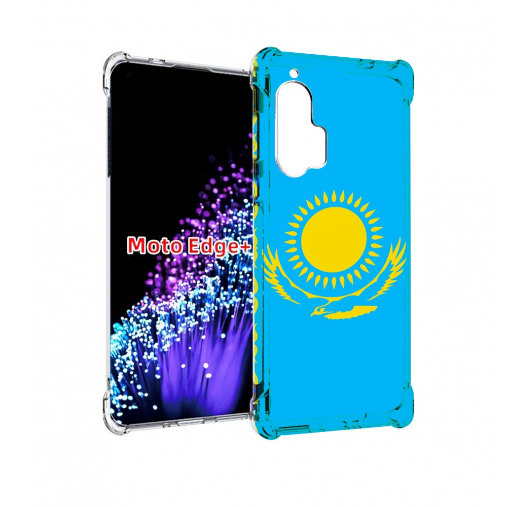 

Чехол MyPads флаг Казахстана-1 для Motorola Edge+ Plus, Прозрачный, Tocco