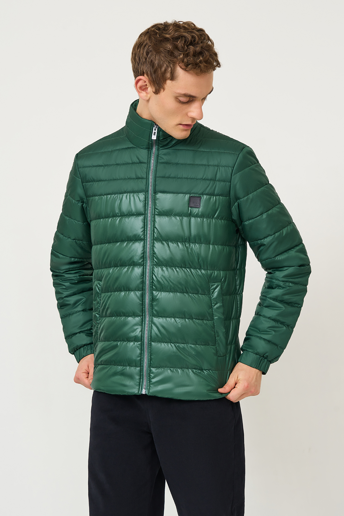 

Зимняя куртка мужская Baon B5323504 зеленая XXL, Зеленый, B5323504