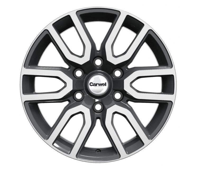 

Диск Carwel Барал 1723 Toyota LC Prado/ Lexus GX 8,0x17 6/139,7 ET25 d-106,1 GRT 123007