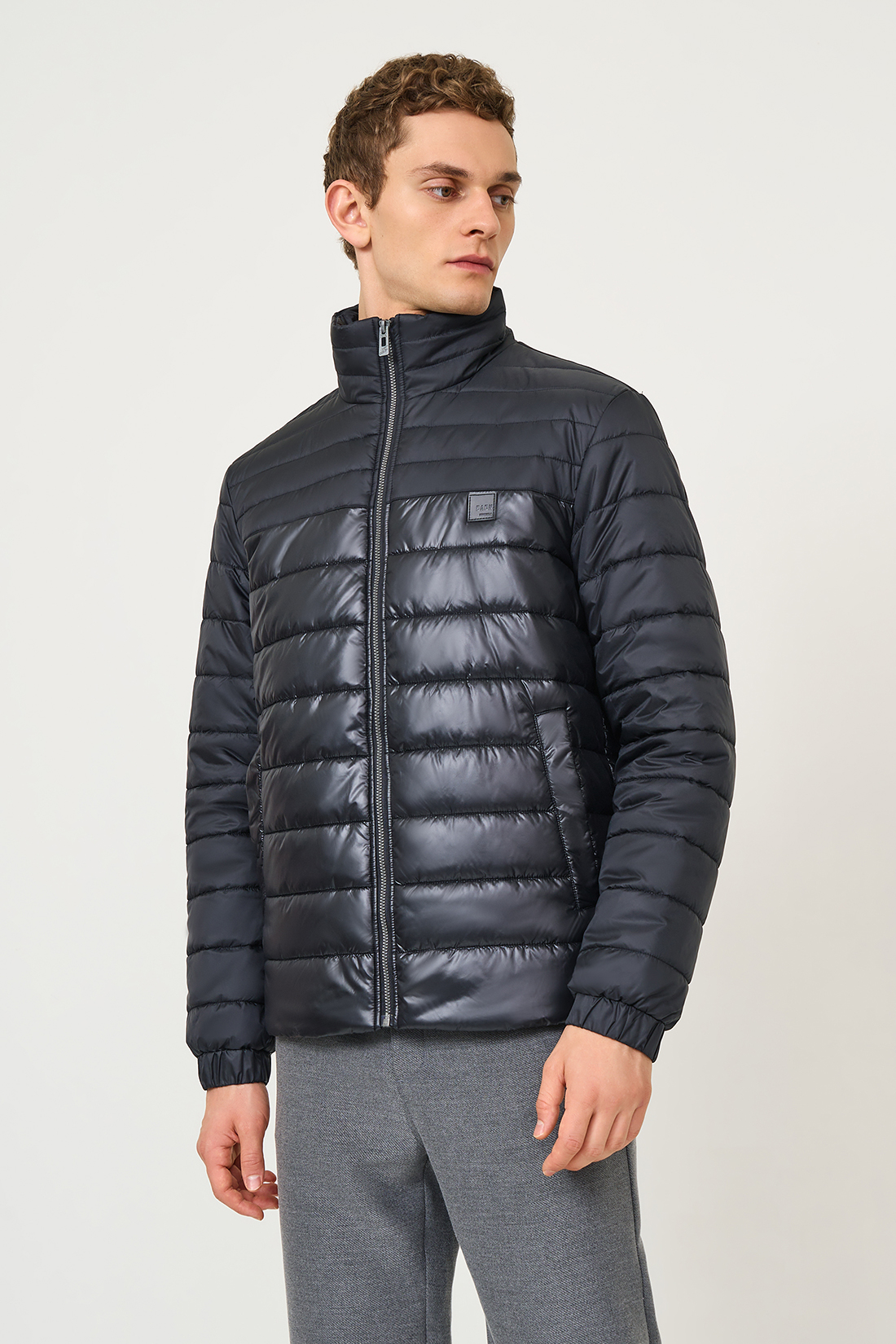 Зимняя куртка мужская Baon B5323504 черная 3XL