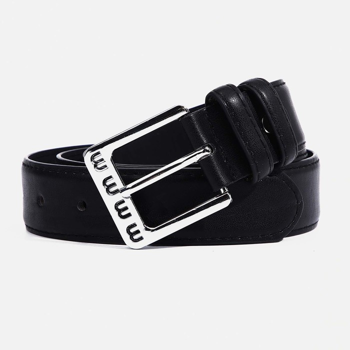 

Ремень женский NoBrand 9562351 черный, 105 см, 9562351