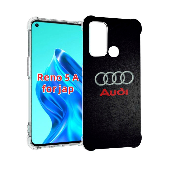 

Чехол MyPads audi ауди 6 мужской для Oppo Reno 5A, Прозрачный, Tocco