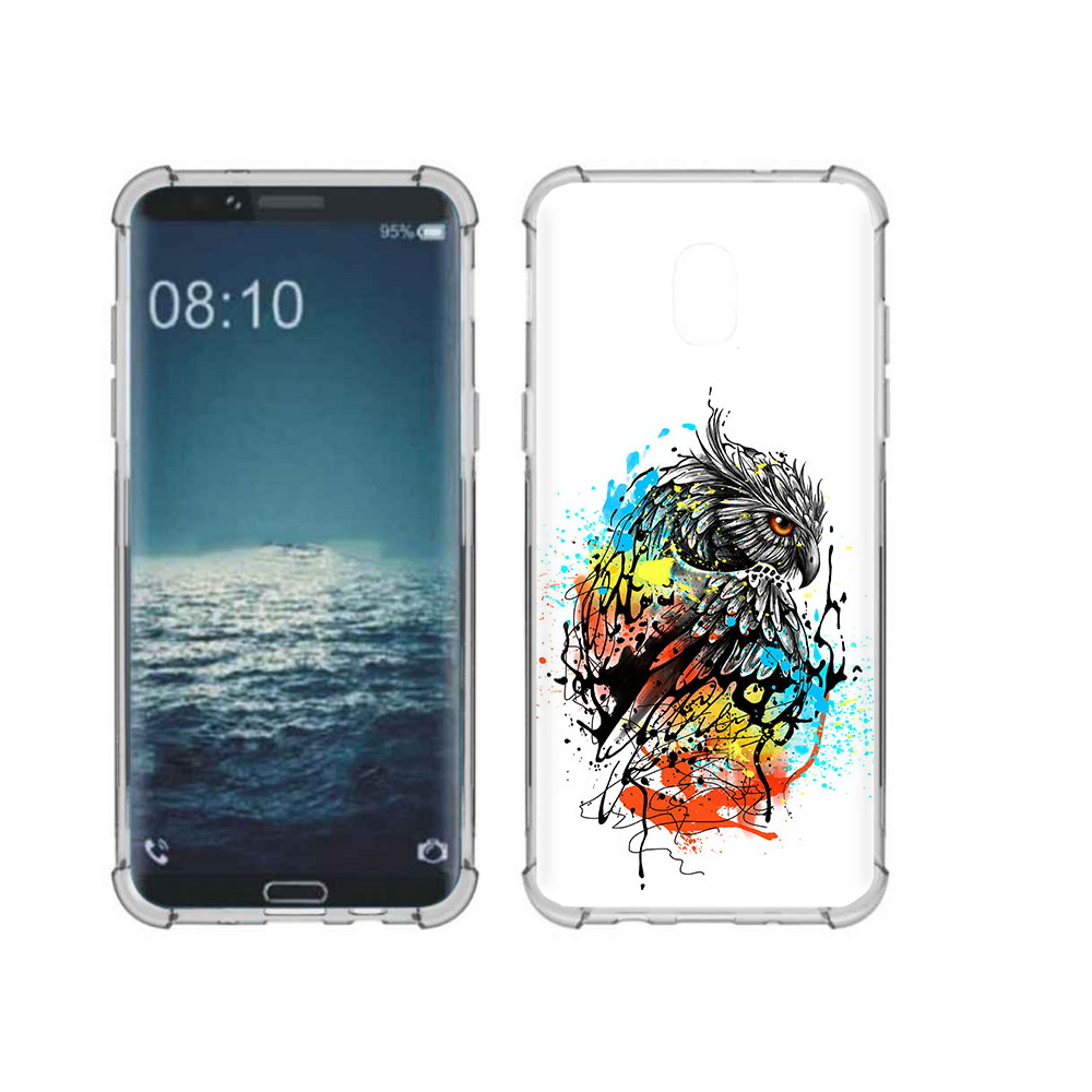 

Чехол MyPads Tocco для Samsung Galaxy J3 Творческая сова (PT226926.574.170), Прозрачный, Tocco