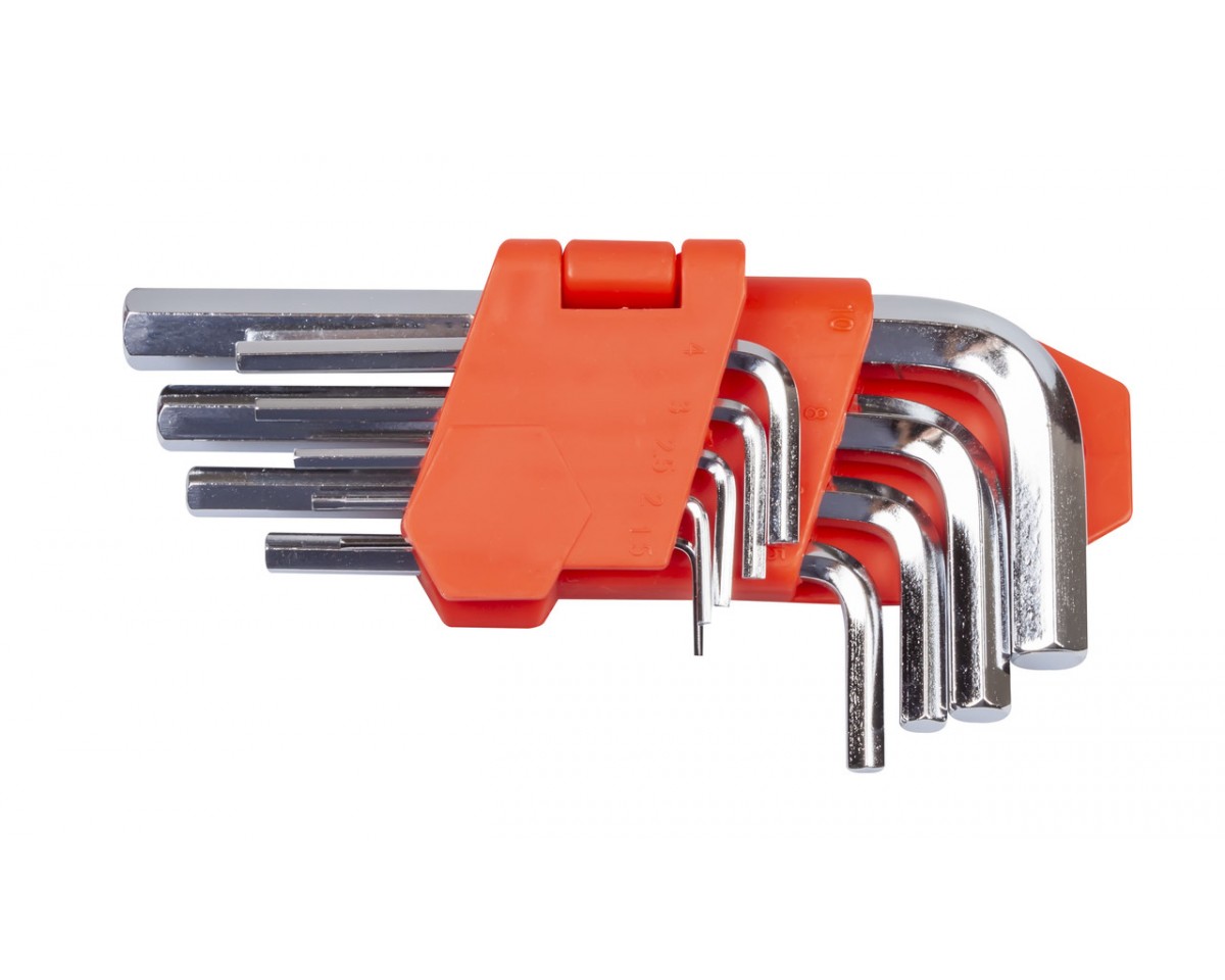 Набор ключей Lavita, арт. LA 511601, L - обр. 9 шт. размер: 1.5-10 мм набор наконечников для шнура d 4 мм 1 7 × 1 2 см 100 шт