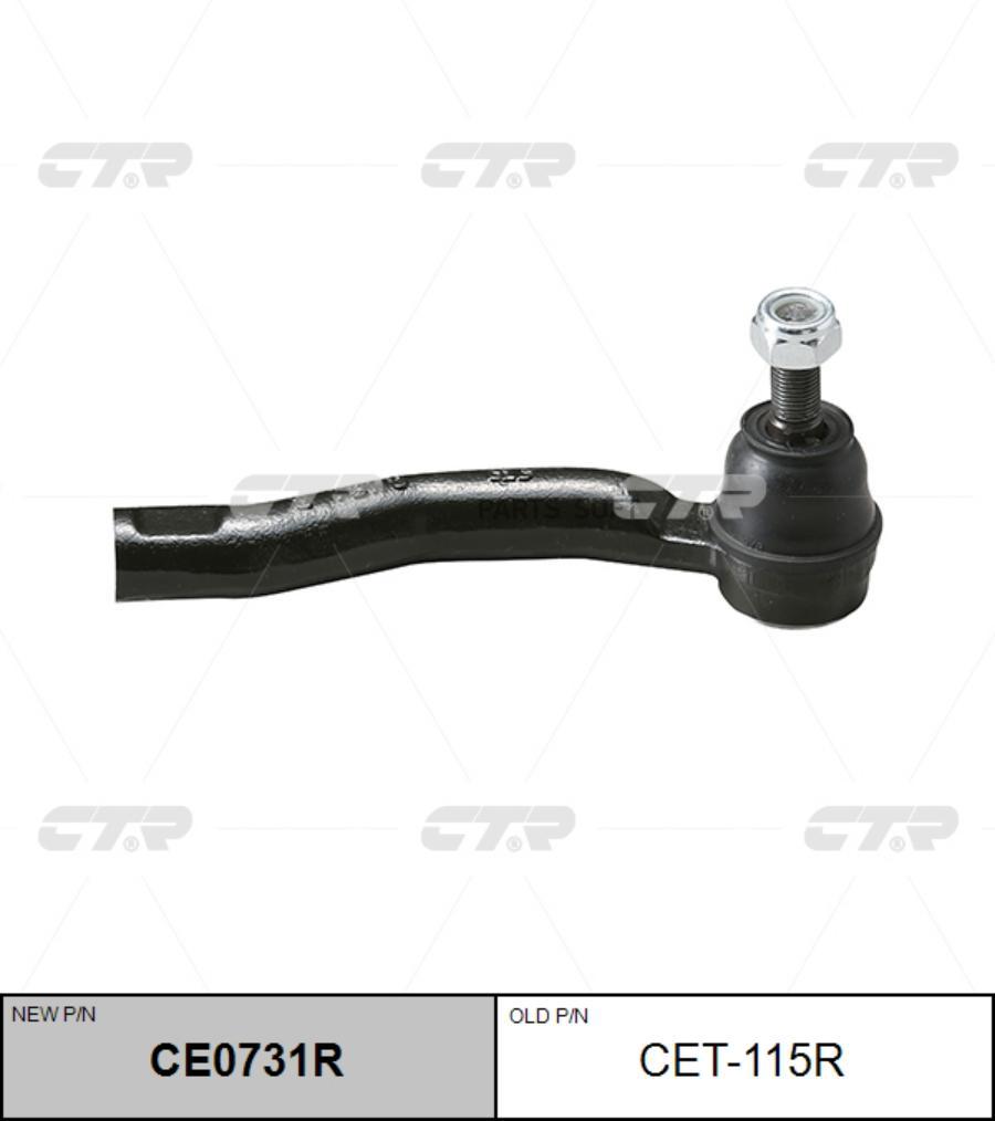 

Наконечник Рулевой R Toyota Ctr Cet-115r CTR арт. CE0731R