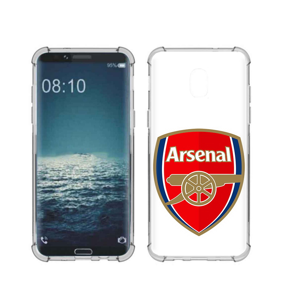 Чехол MyPads Tocco для Samsung Galaxy J3 ФК Арсенал логотип (PT226926.574.174)