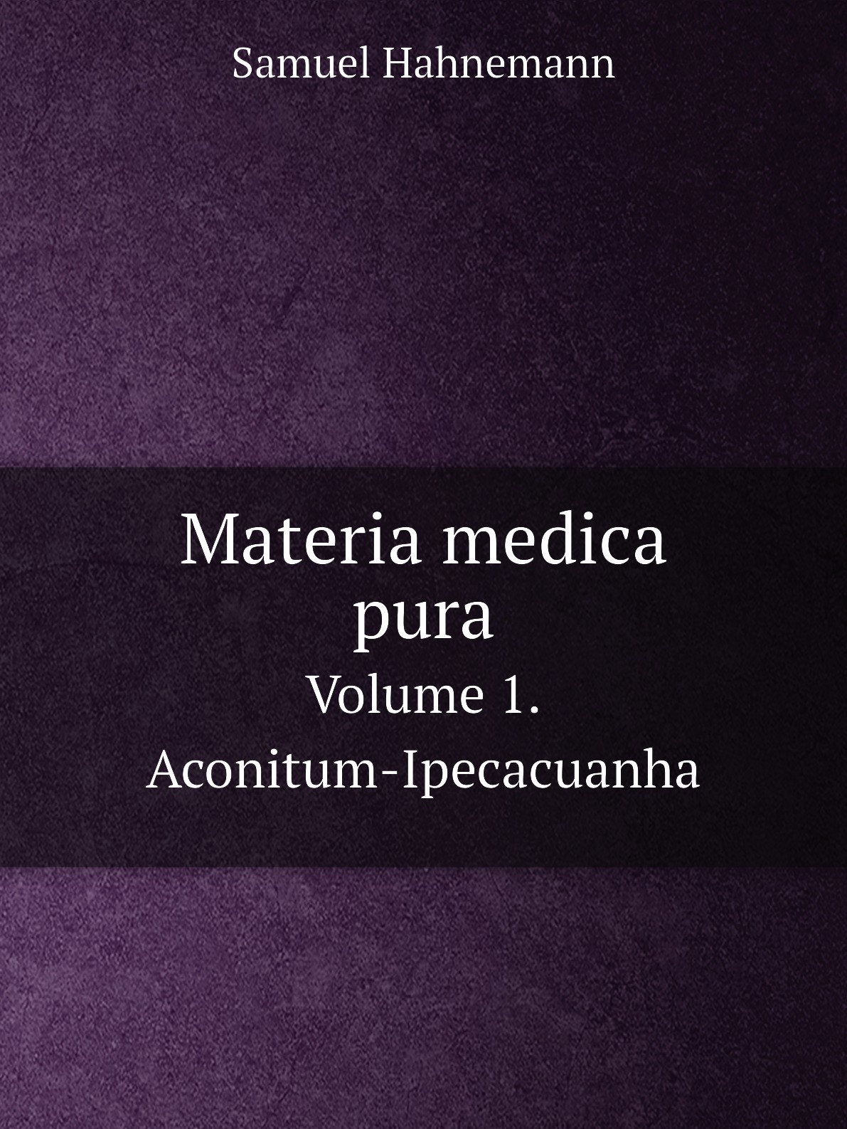 

Materia medica pura
