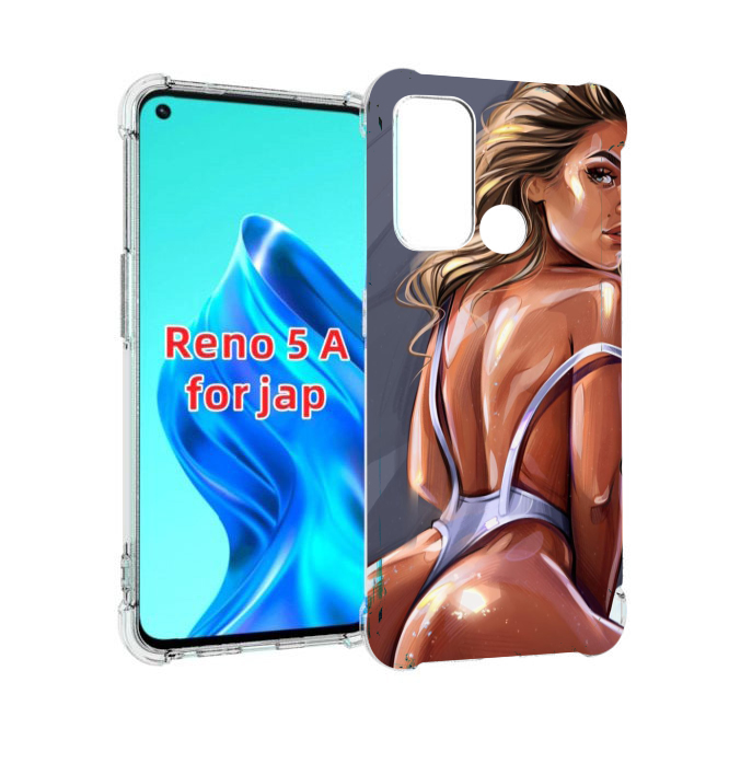

Чехол MyPads craigos-art для Oppo Reno 5A, Прозрачный, Tocco