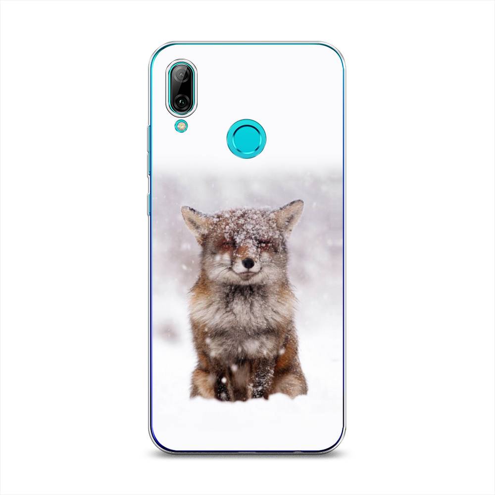 

Чехол на Honor 10 Lite "Зимняя лиса", Белый;серый;коричневый, 67250-1