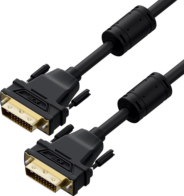 

Кабель GCR DVI - DVI вилка-вилка 7м черный