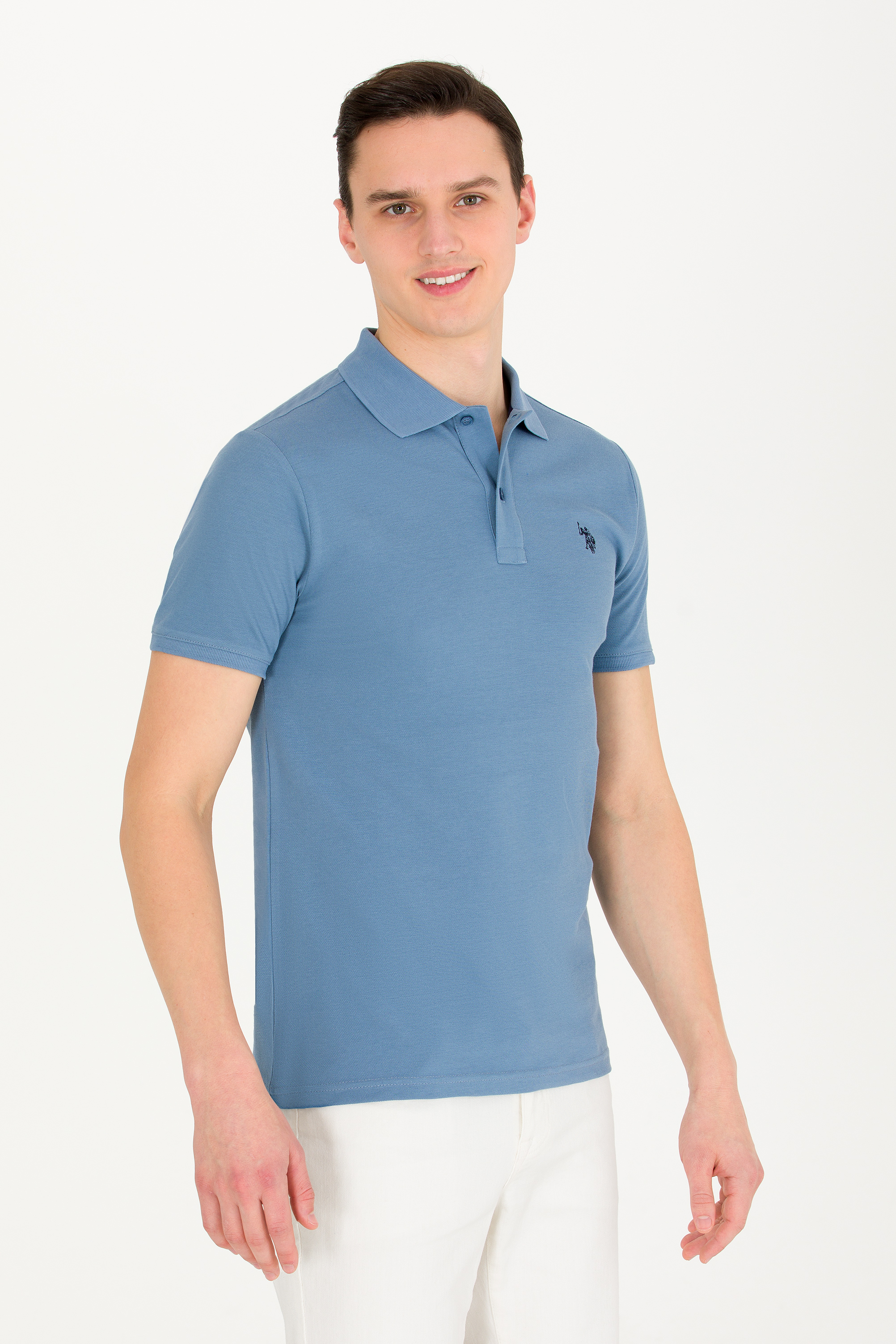

Футболка мужская U.S. POLO Assn. G081GL0110GTP04IY023 синяя S, Синий, G081GL0110GTP04IY023
