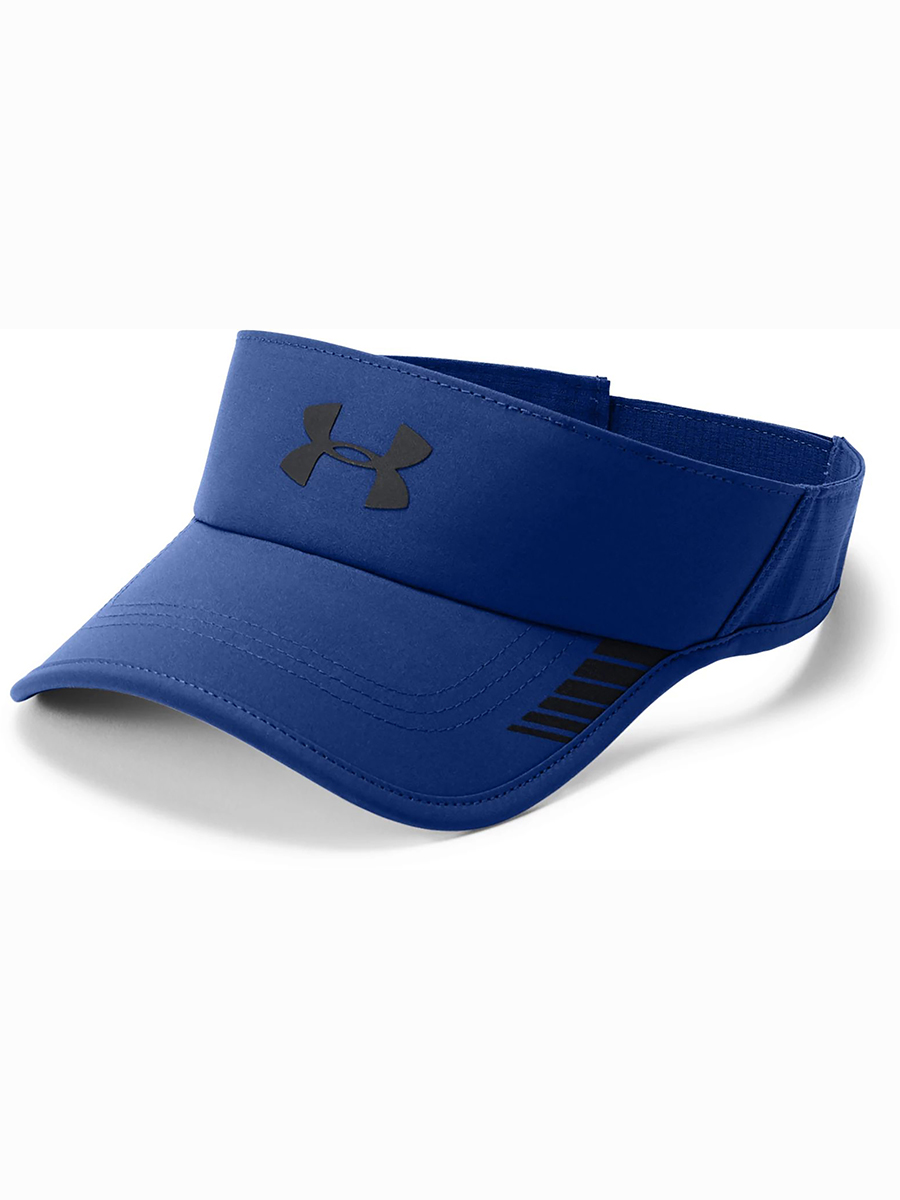 фото Козырек мужской under armour men's launch av visor, синий