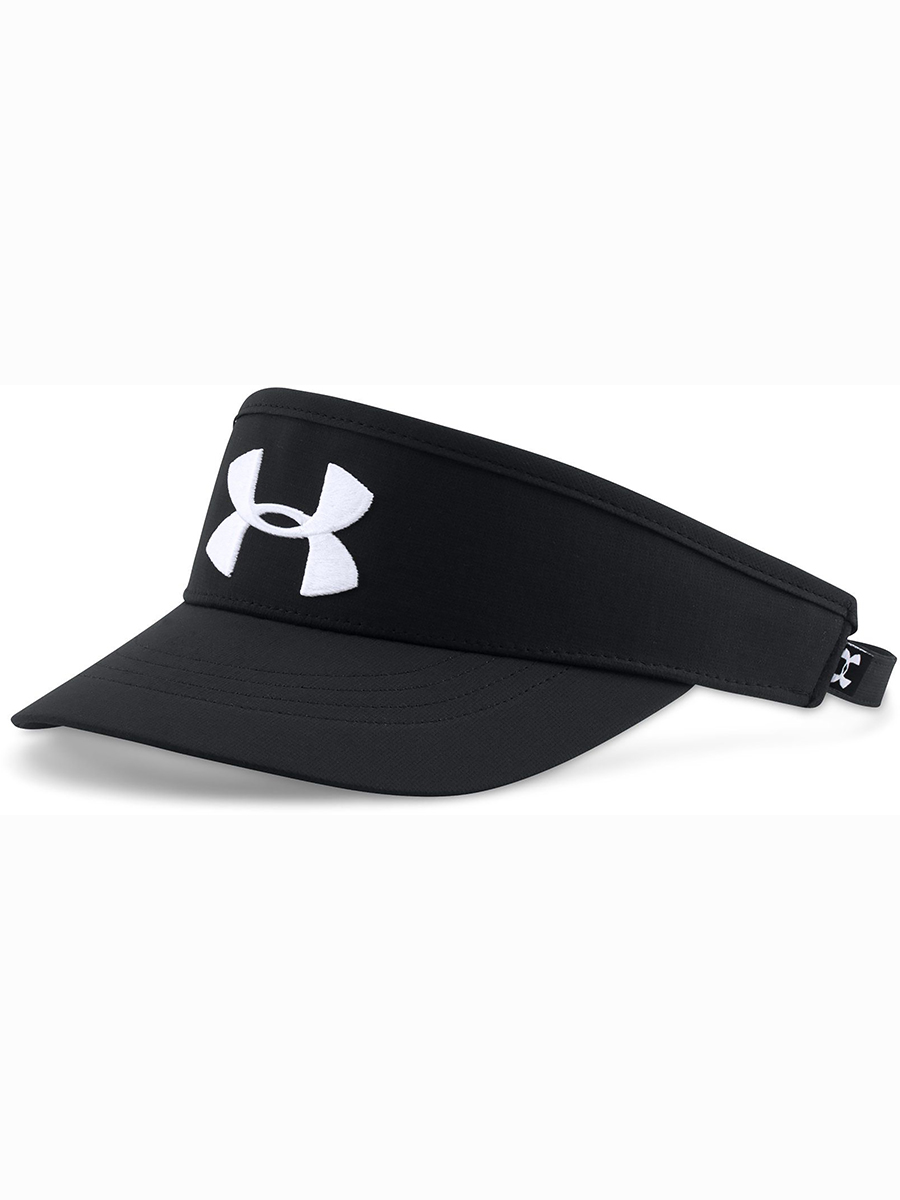 фото Козырек мужской under armour men's ua tour visor 2.0, черный