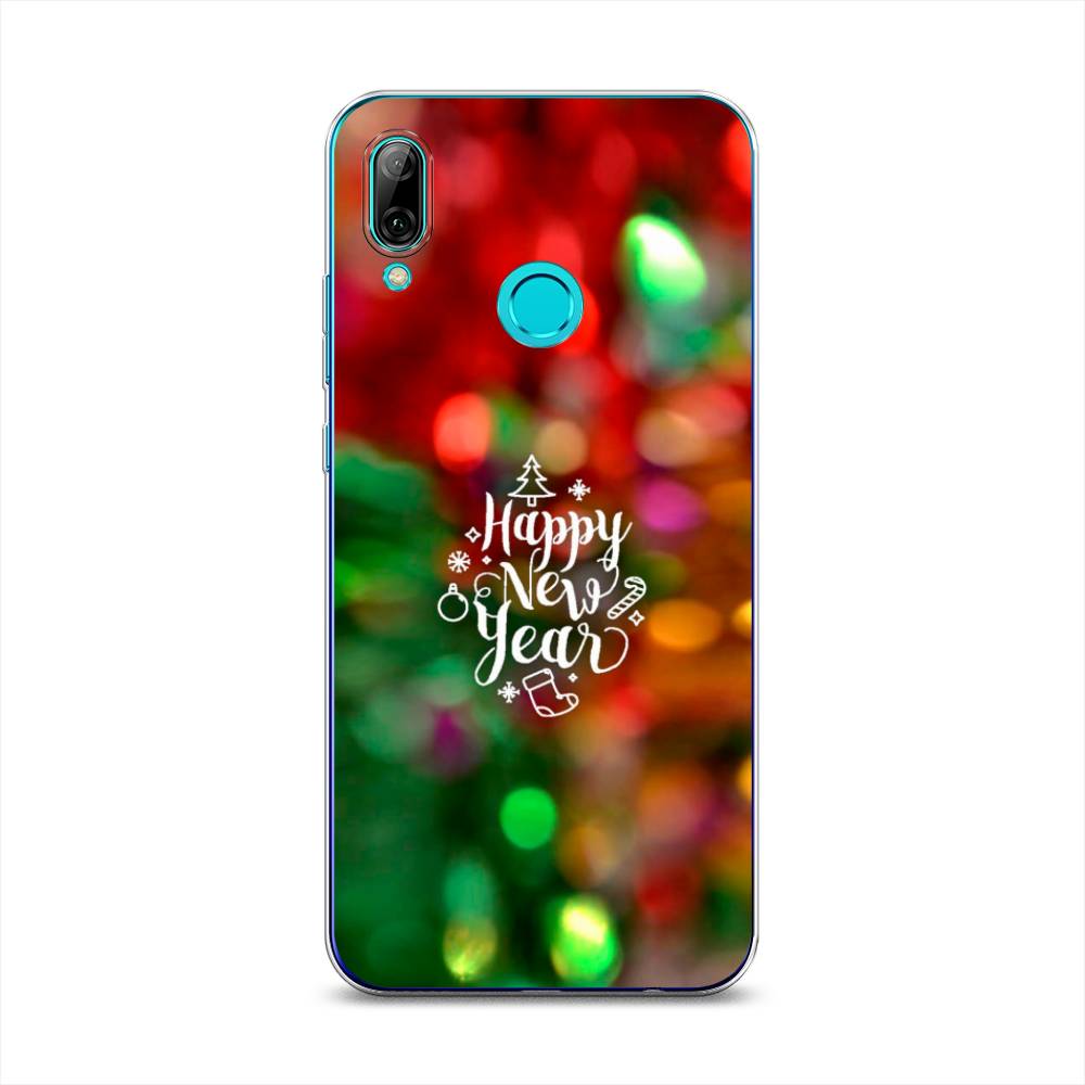 

Чехол на Honor 10 Lite "Новый Год на елке", Зеленый;красный;желтый, 67250-5