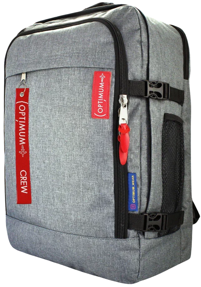 

Дорожный рюкзак унисекс Optimum Air серый, 55х40х20 см, Air
