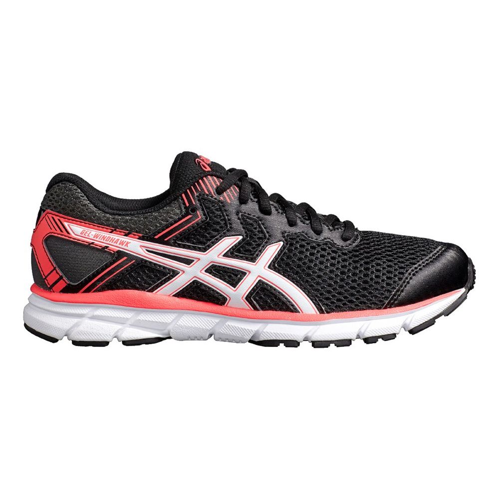 фото Кроссовки женские asics gel-windhawk черные 6 us