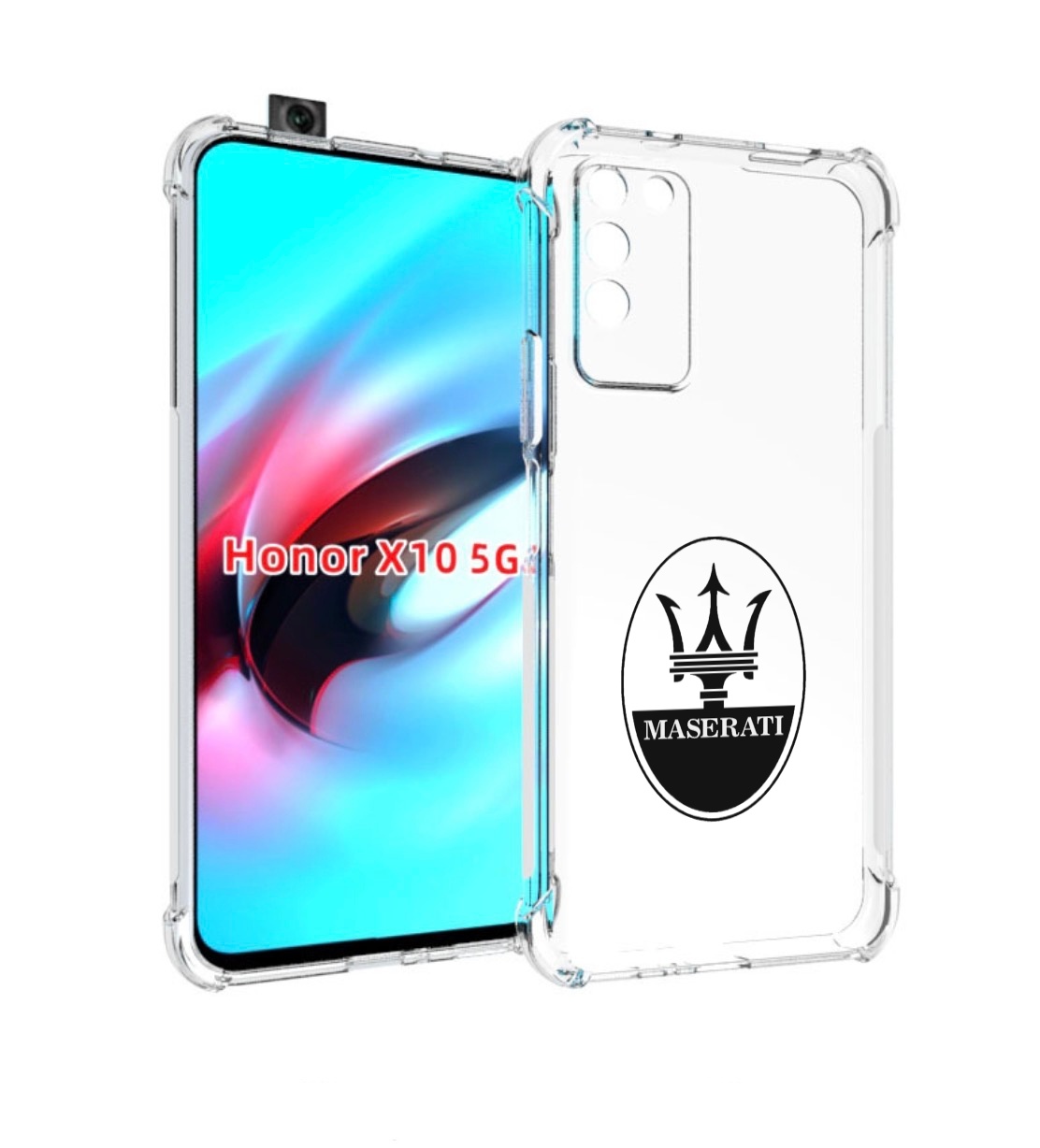 

Чехол MyPads maserati-мазерати-4 для Honor X10, Прозрачный, Tocco