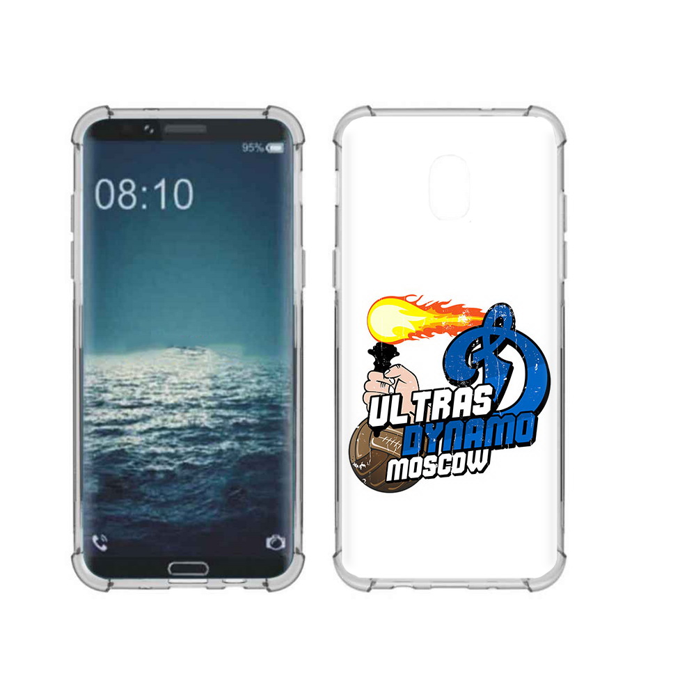 

Чехол MyPads Tocco для Samsung Galaxy J3 ФК Динамо (PT226926.574.177), Прозрачный, Tocco