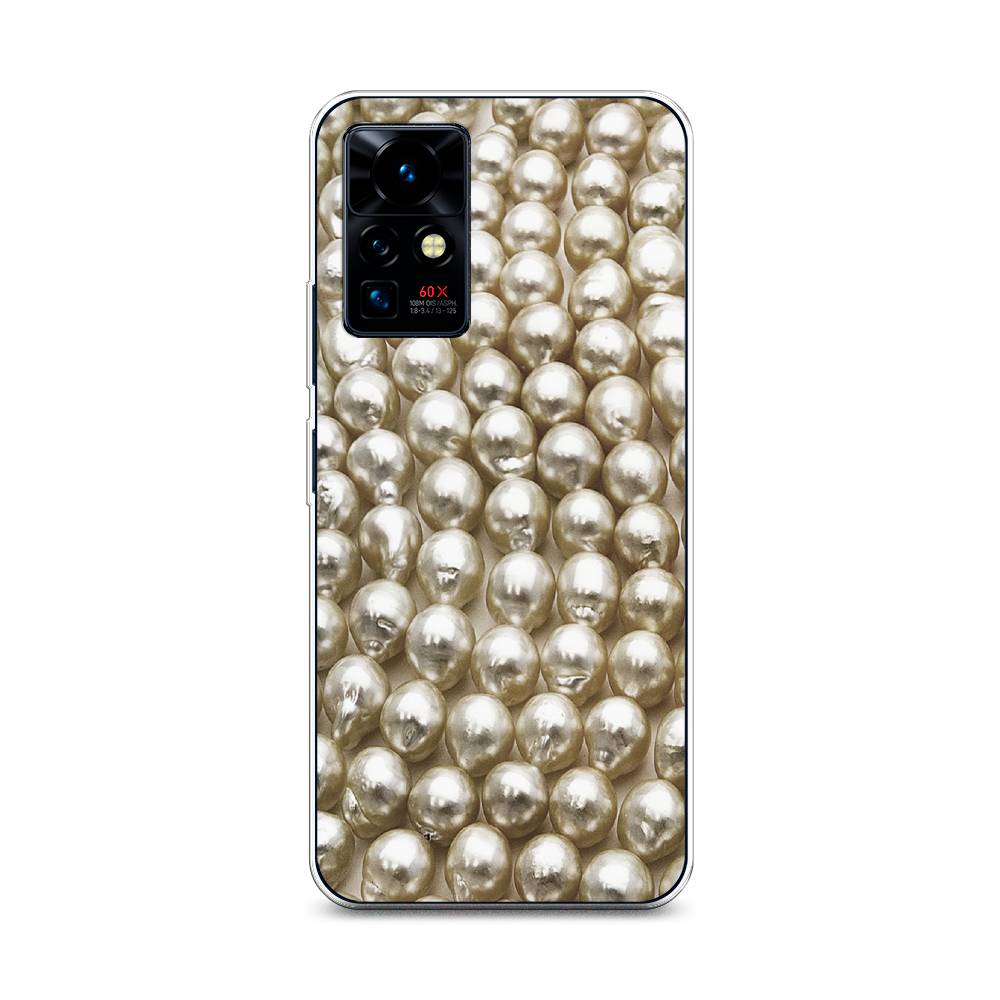

Чехол на Infinix Zero X Pro "Жемчуг", Бежевый, 3101150-3