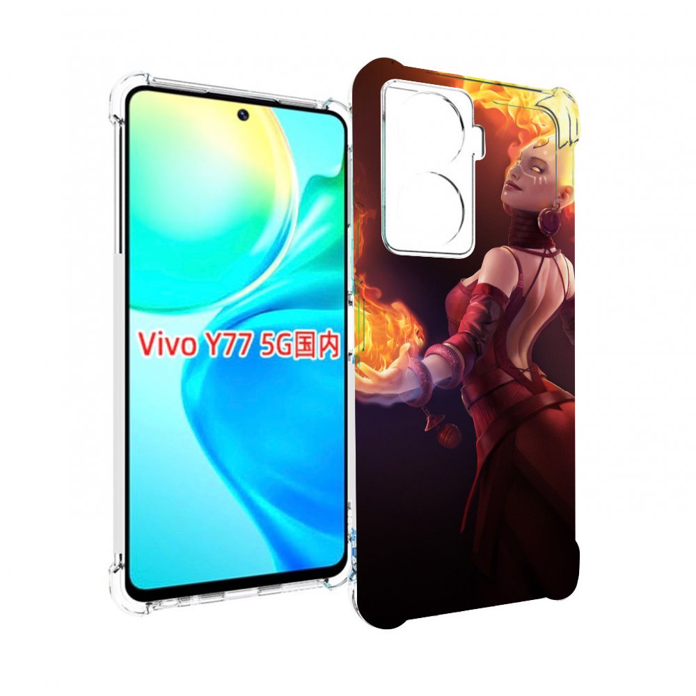

Чехол MyPads dota 2 Lina для Vivo Y77 5G, Прозрачный, Tocco