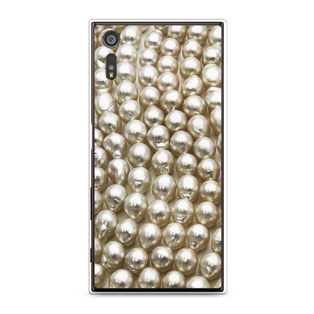 

Чехол для Sony Xperia XZ "Жемчуг", Бежевый, 51450-3