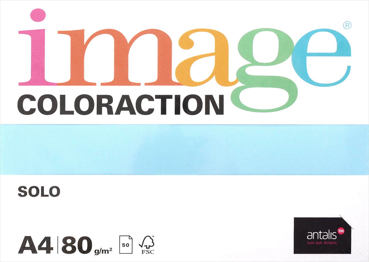 

Image Coloration Бумага цветная А4 Image Coloraction светло-голубой 80 г/кв.м 50 листов (7, Бумага цветная А4 Image Coloraction светло-голубой, 80 г/кв.м, 50 листов (717072)