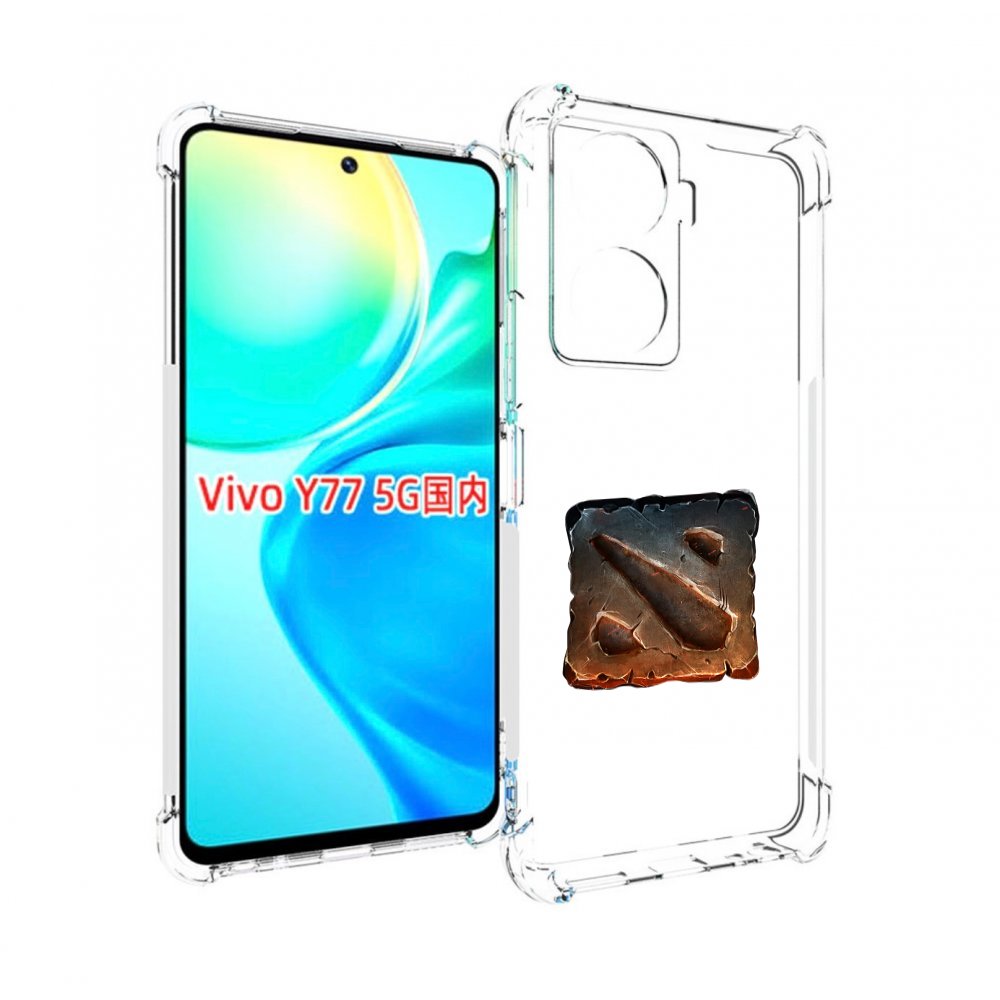 

Чехол MyPads dota 2 логотип 2 для Vivo Y77 5G, Прозрачный, Tocco
