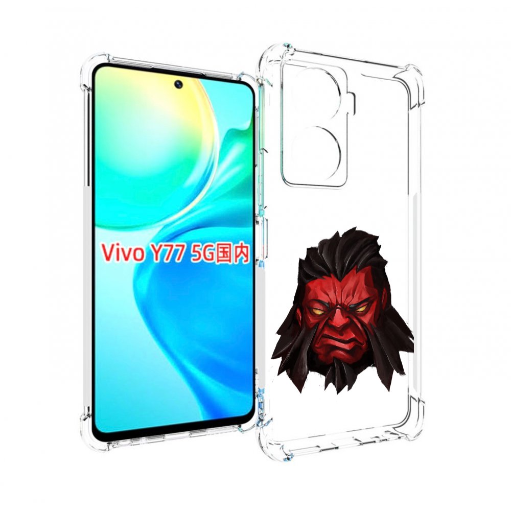 

Чехол MyPads dota-2-axe для Vivo Y77 5G, Прозрачный, Tocco