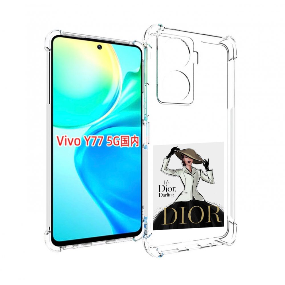 

Чехол MyPads drawings of sketches для Vivo Y77 5G, Прозрачный, Tocco