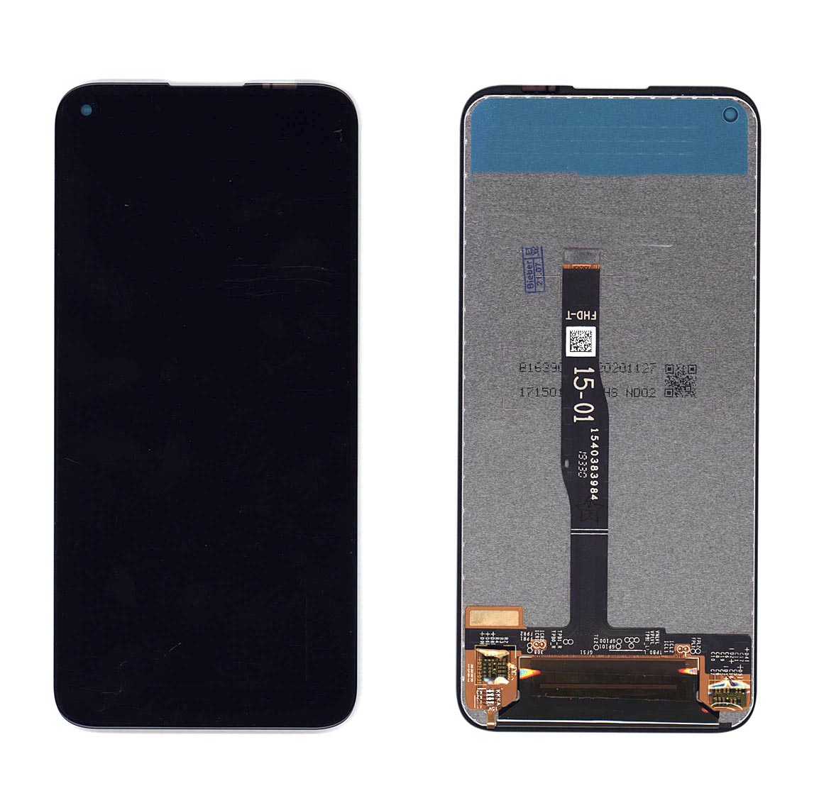 Дисплей NoBrand P40 lite OR черный для смартфона Huawei Nova 5i/P40 Lite/Nova 7i черный