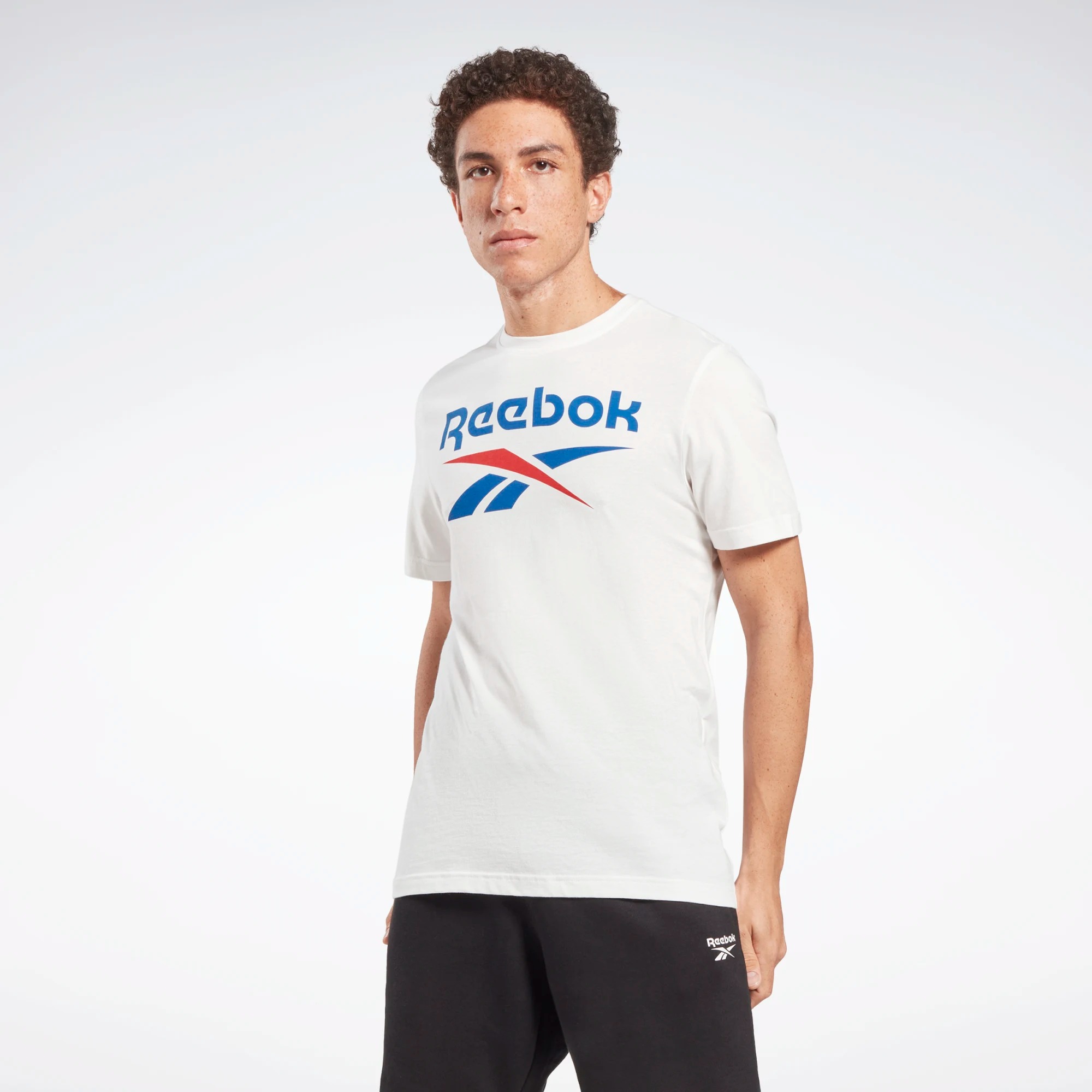

Футболка мужская Reebok Ri Big Logo Tee белая XS, Белый, Ri Big Logo Tee