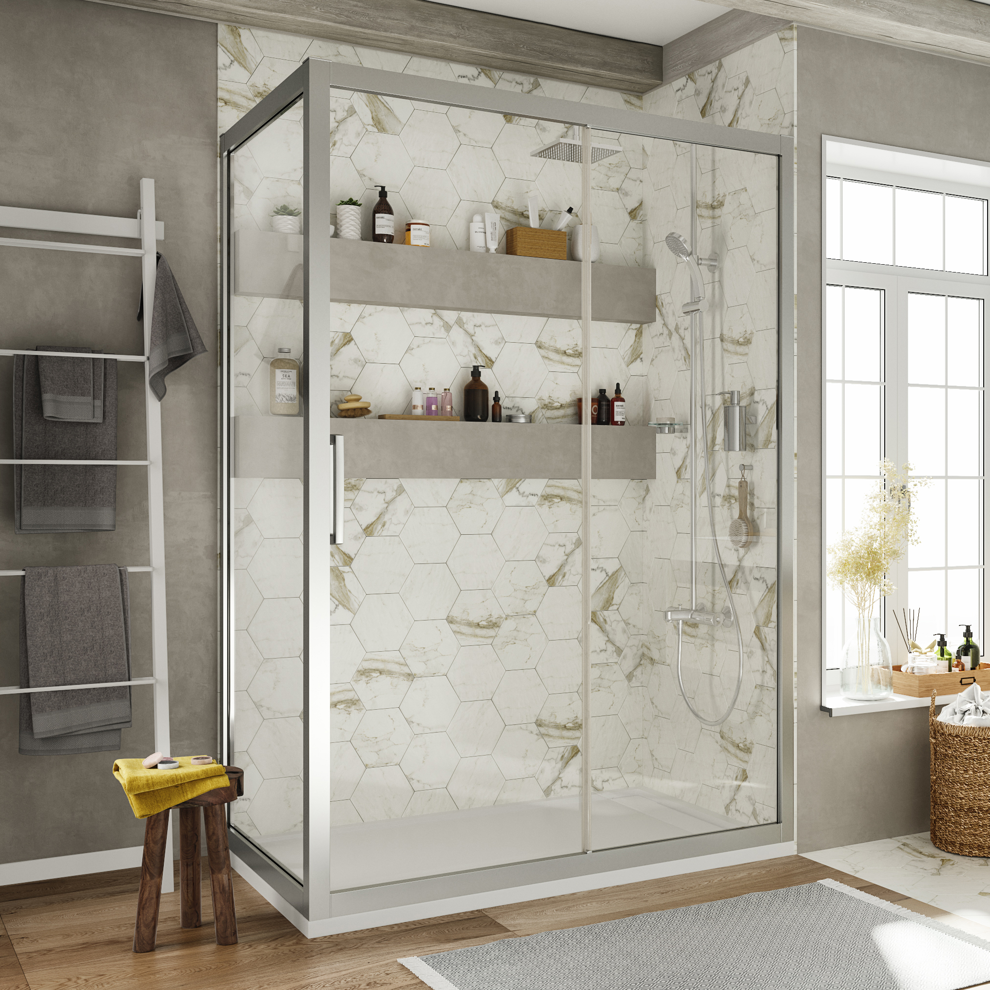 

Душевой уголок STWORKI Эстерсунд DE019R80110200 110x80 см профиль хром матовый, прозрачное, Эстерсунд DE019R80110200 110x80 см профиль хром матовый, прозрачное стекло, прямоугольный