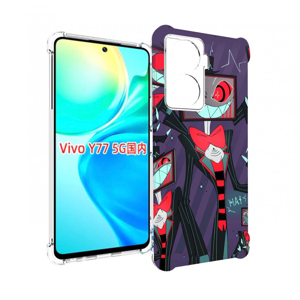 

Чехол MyPads hazbin hotel для Vivo Y77 5G, Прозрачный, Tocco