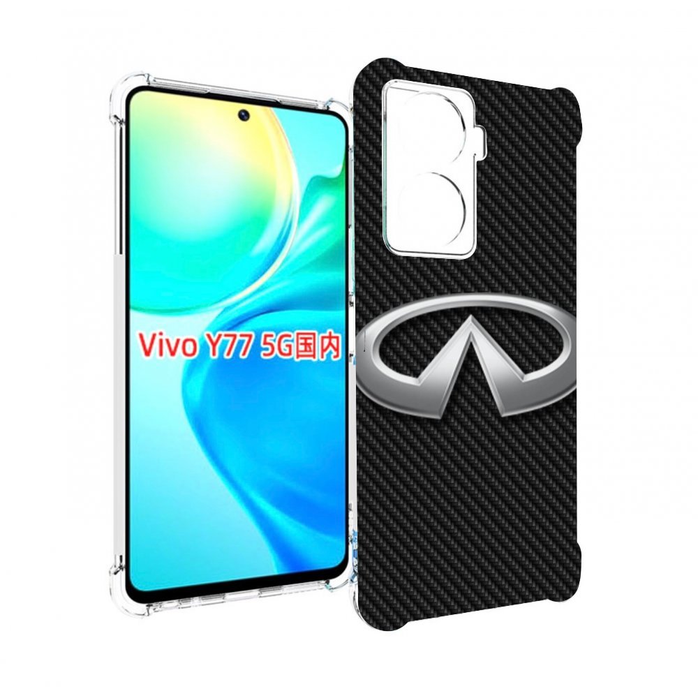 

Чехол Mypads Infiniti 2 Мужской Для Vivo Y77 5G, Прозрачный, Tocco