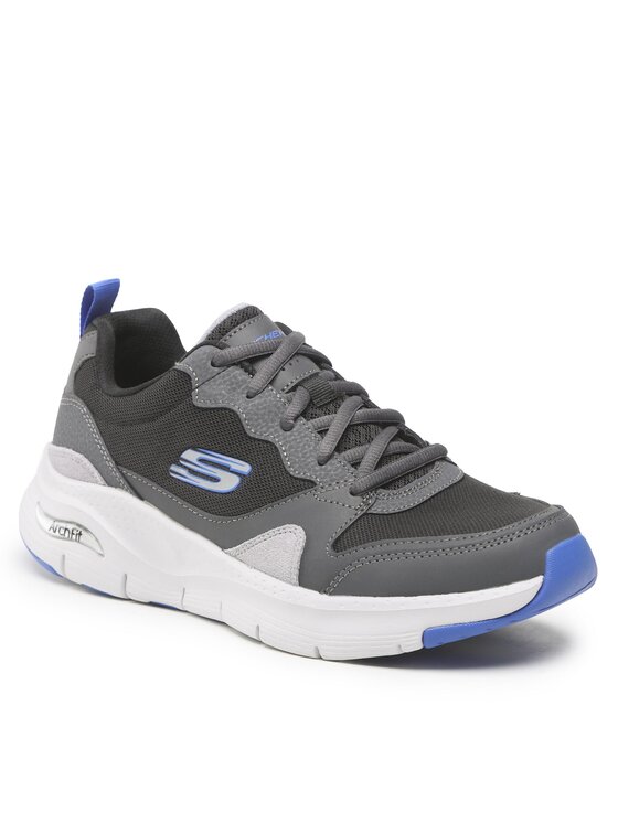 

Кроссовки Konvoy 232204/BKGY Skechers серый 40 EU, Konvoy 232204/BKGY